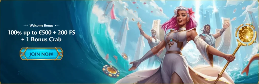 Ocean Spin Casino Bienvenida
